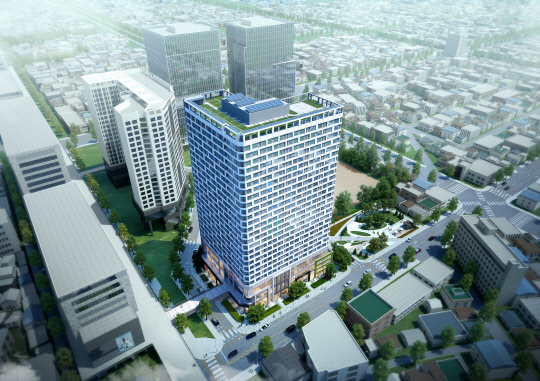 세운 푸르지오 헤리시티 조감도. <대우건설 제공>